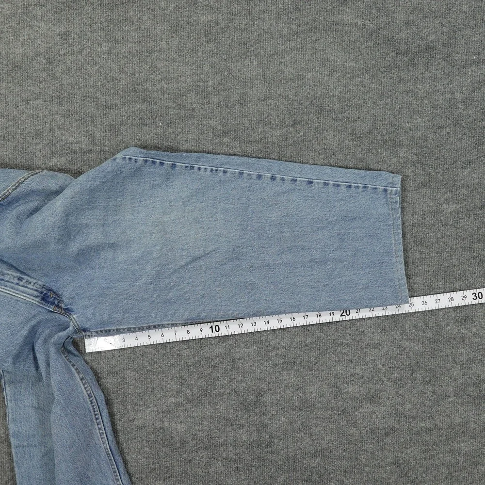 Vintage Levis 550 Jeans Mens 48x25 Blue Light Wash Relaxed Tapered Leg USA‎ Y2K